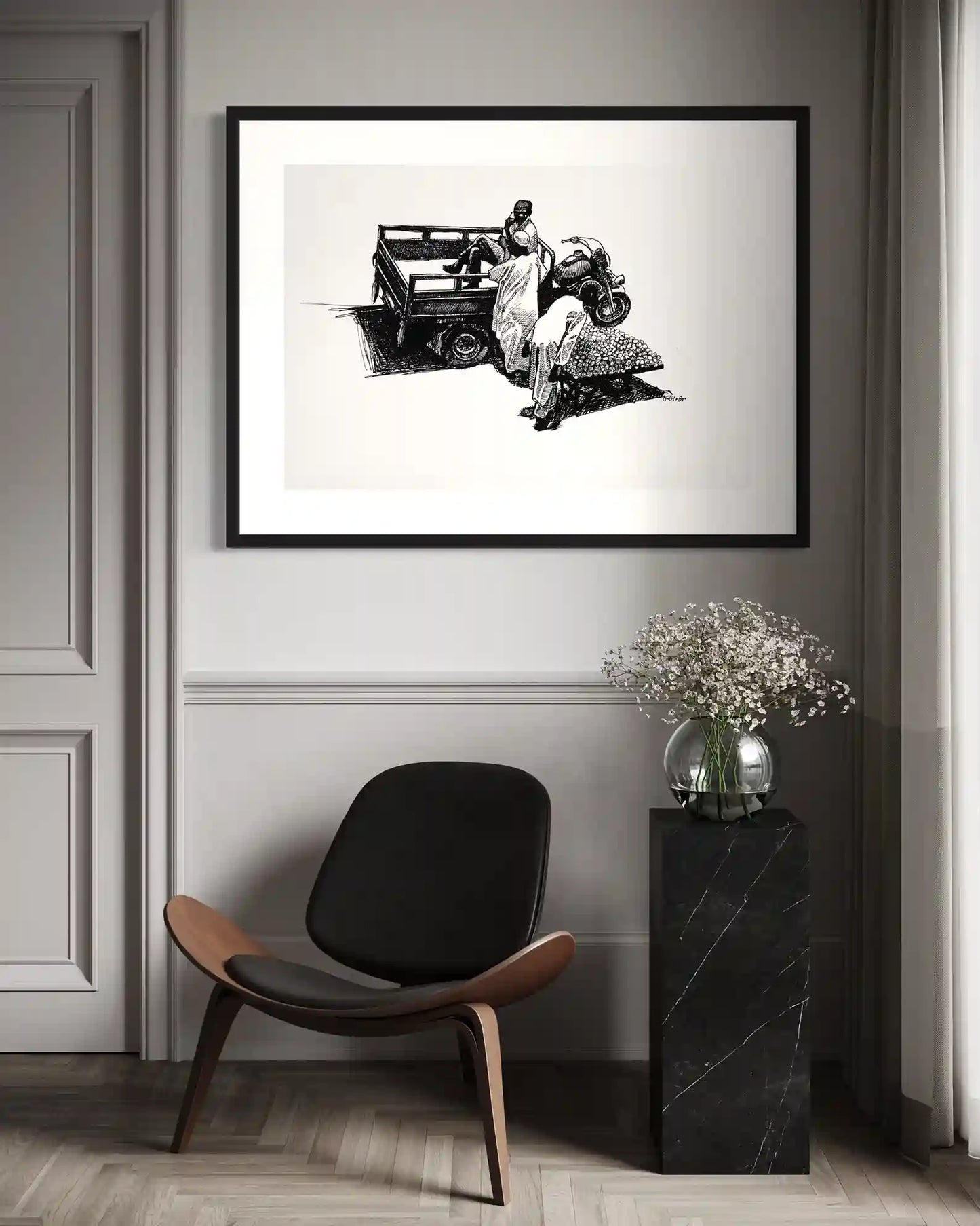 Roadside Rest print