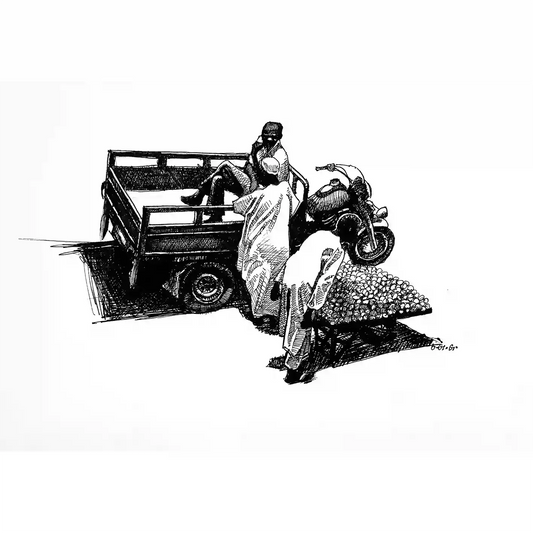 Roadside Rest print